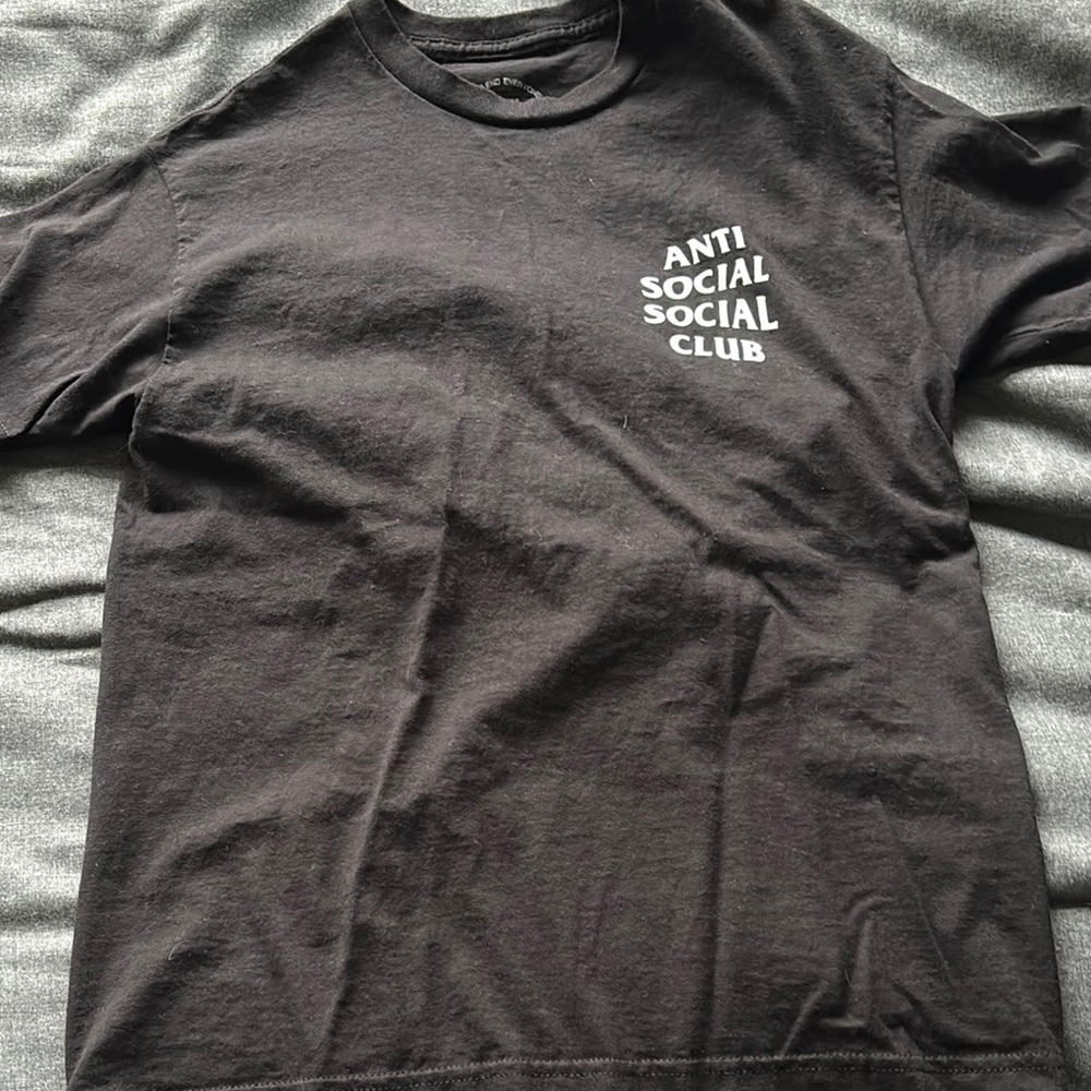 Anti Social Social Club Black Men's Shirt